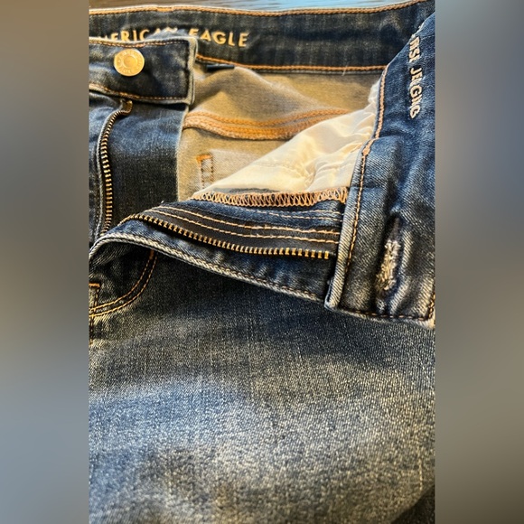 American Eagle Women’s High Rise Next Level Stretch Jeggings Size 8 Regular - Picture 7 of 11